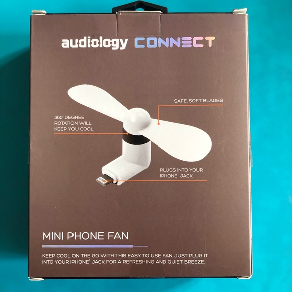 Audiology Mini Phone Fan - Picture 2 of 3